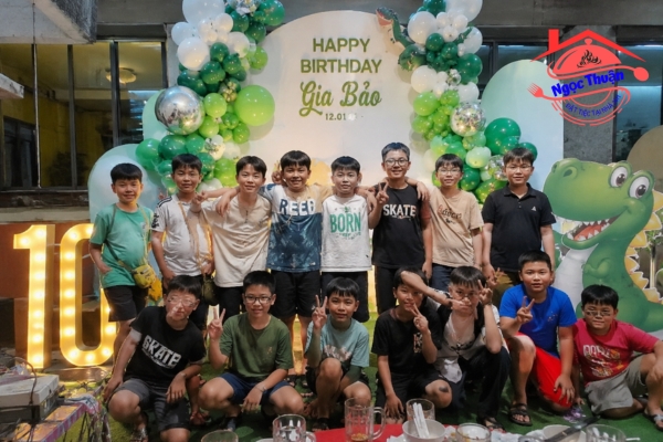 Sinh nhật cho bé trên 10 tuổi