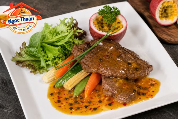 Bò sốt chanh dây
