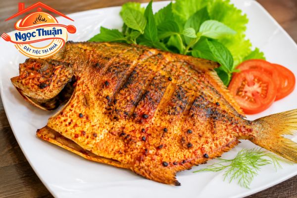 Cá chim nướng muối ớt Cá chim nướng muối ớt