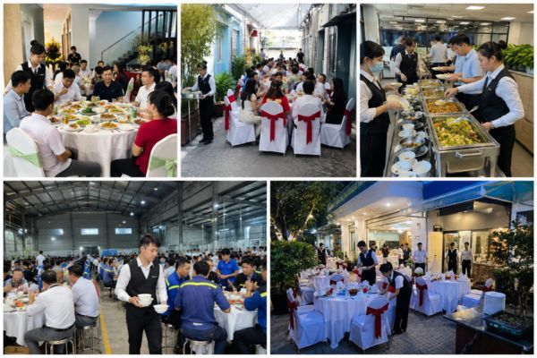 Khu vực phục vụ đặt tiệc tại Bình Tân