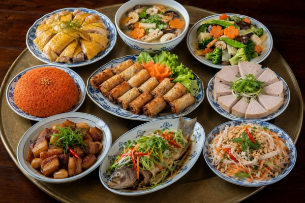 Mâm cỗ từ 8 món trở lên