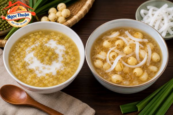 Chè đậu xanh, chè hạt sen