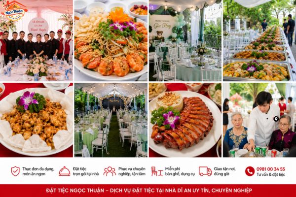 Giới thiệu dịch vụ đặt tiệc tại Dĩ An của Đặt Tiệc Ngọc Thuận Giới thiệu dịch vụ đặt tiệc tại Dĩ An của Đặt Tiệc Ngọc Thuận