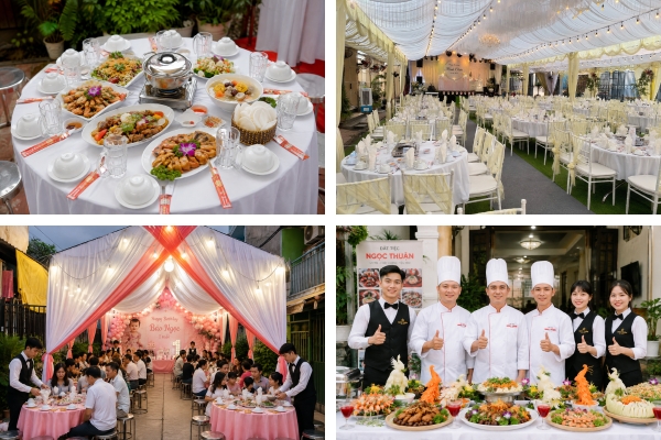 Giới thiệu dịch vụ nấu tiệc trọn gói tại Tân Bình của Đặt Tiệc Ngọc Thuận.