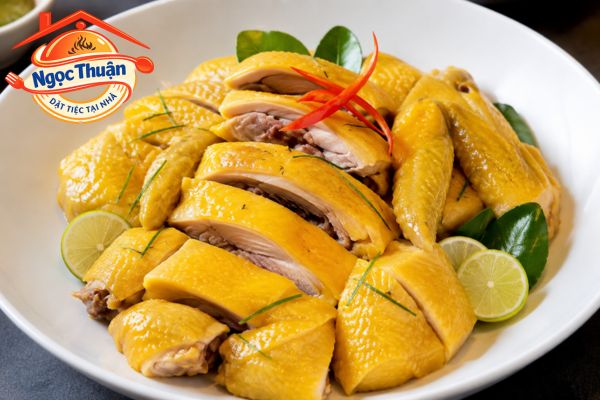 Gà ủ muối.