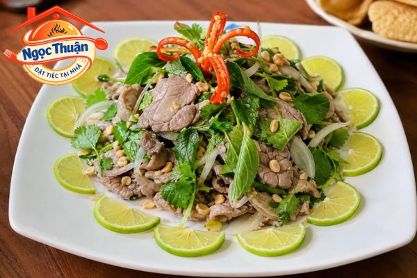 Gỏi bò bóp thấu Gỏi bò bóp thấu