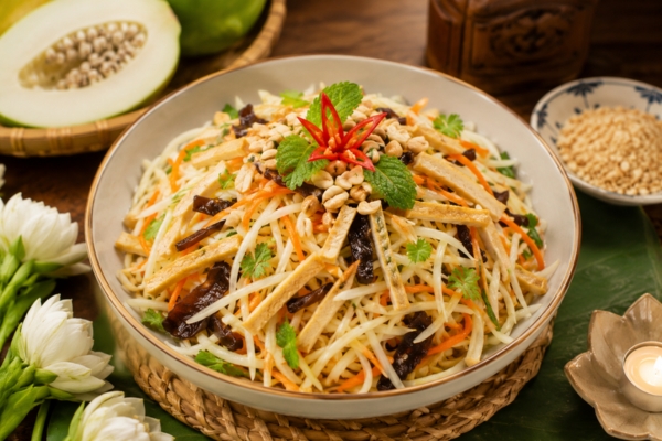 Nộm đu đủ chay