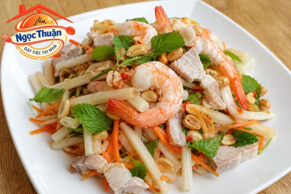 Gỏi ngó sen tôm thịt Gỏi ngó sen tôm thịt