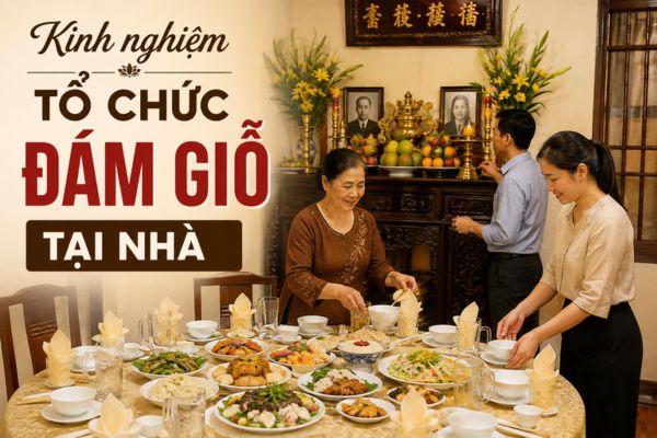 Kinh nghiệm tổ chức tiệc đám giỗ tại nhà