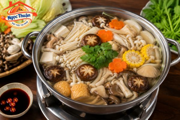 Lẩu nấm chay