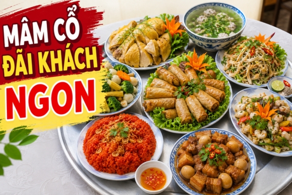Gợi ý mâm cỗ đãi khách ngon tại nhà