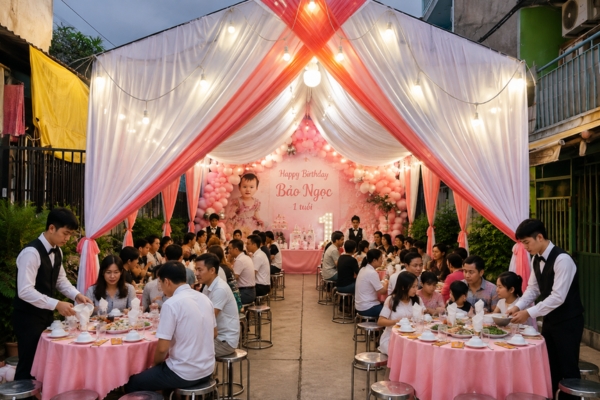Kinh nghiệm chọn dịch vụ đặt tiệc tại nhà Tân Bình