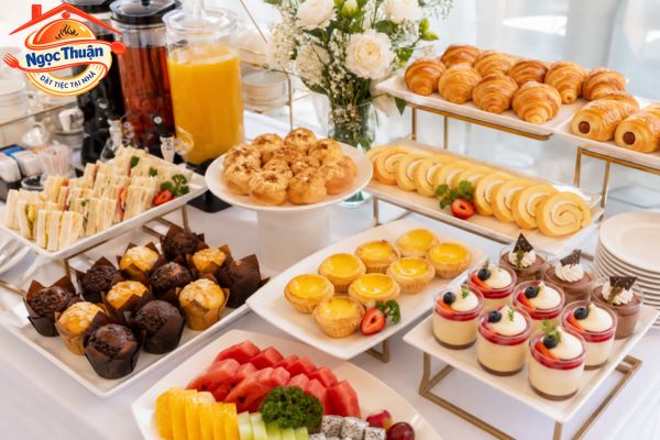 Thực đơn tiệc Teabreak ngon