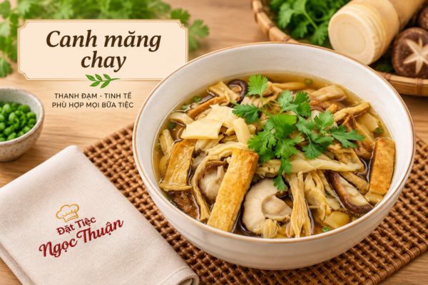Canh măng chay