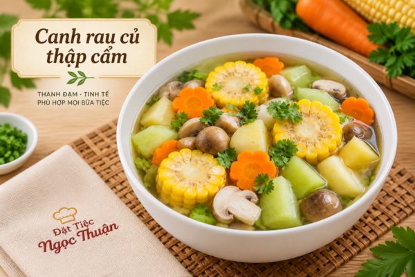 Canh rau củ thập cẩm