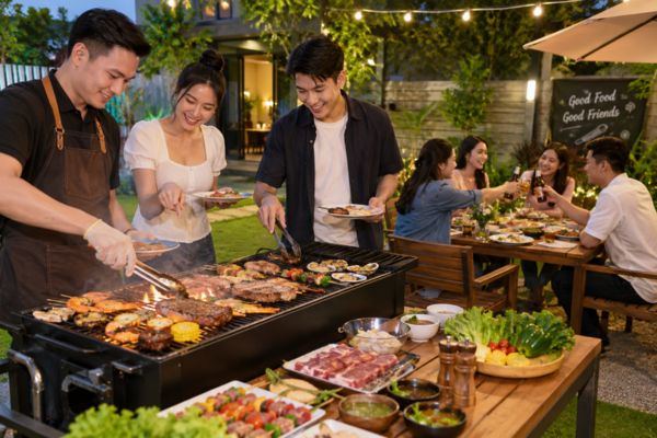Đặc điểm của tiệc bbq
