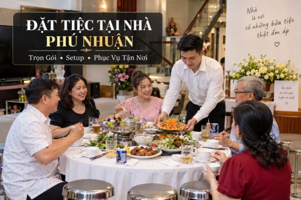 Đặt tiệc tại nhà Phú Nhuận trọn gói