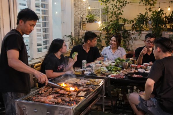 Khái niệm tiệc bbq