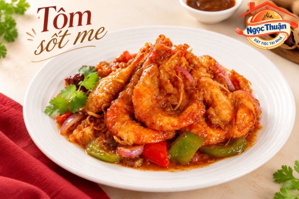 Tôm sốt me Tôm sốt me