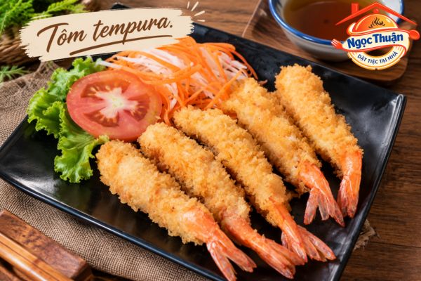 Tôm tempura. Tôm tempura.