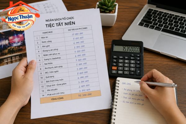 Xác định ngân sách tổ chức Xác định ngân sách tổ chức